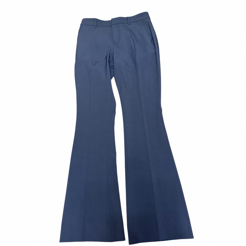 Banana Republic Bootcut Dress Pants Women’s Petite 0 Blue Career Work Slacks